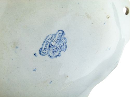 Four Baker, Bevans & Irwin Glamorgan Pottery blue and white transfer printed scallop shaped dishes - Image 7 of 9