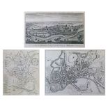 Bath Interest - Buck Brothers engraving, A Perspective View Of The City Of Bath, 16.5cm x 28cm,