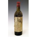 Wines and Spirits - Chateau Latour, Pauillac, 1957, one bottle  Condition: Please see images and