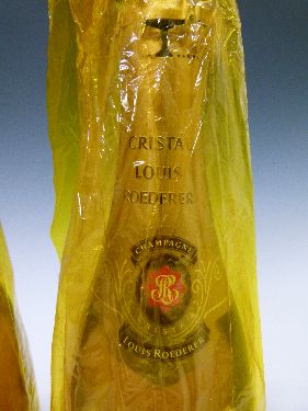 Wines and Spirits - Two bottles Louis Roederer Cristal 1979, Champagne Brut Millesime (2) - Image 3 of 6