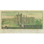 Hand coloured engraving - The South View Of Thornbury Castle, In The County Of Gloucester, after