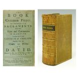Books - Early 18th Century English Bible, printed by John Baskett, 1725 bound with The Book Of
