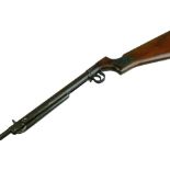 1930's period BSA 'Breakdown' pattern .177 cal. Air-rifle, manufactured 1933-1939, walnut stock with