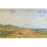 John Blake MacDonald (1829-1901) - Watercolour - On The Fife Coast, 35cm x 54cm  Condition: A little