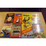 SELECTION OF 8  CHILDRENS ANNUALS