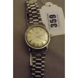 1959 LONGINES CONQUEST GENTS WATCH (WITH ORIGINAL PURCHASE RECEIPT)