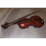 VIOLIN & BOW MADE IN GERMANY