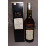 MANNOCHMORE 22 YEAR OLD RARE MALT DISTLD 1974 60.1%70CL NO 2832 BOXED