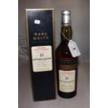 DUFFTOWN-GLENLIVET 21 YEAR OLD RARE MALT 54.8%VOL 90CL NO 1327 DISTILLED1975,BTLD1997 BOXED