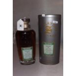 INCHGOWER SIGNATORY VINTAGE 28 YEAR OLD 5/128 DSTLD 1980 49.3%70CL CASK13275 TIN