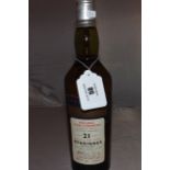 BENRINNES 21 YEAR OLD RARE MALTS DSTLD 1974 60.4%70CL NO 0106 UNBOXED