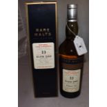 GLEN ORD 23 YEAR OLD RARE MALT 59.8%75CL DSTLD1973 BTLD1997 NO 0288 BOXED