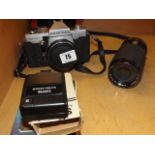 OLYMPUS SLR CAMERA & LENS