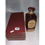 KNOCKANDO 1965 EXTRA OLD RESERVE IN PRESENTATION BOX AND DECANTER 43&70CL