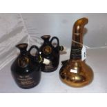 MORAY LINCENSING TRADE CENTENARY  1892-1992 40%VOL 70CL IN CERAMIC DECANTER X 2 & ARGYLL17 YEAR