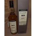 AULTMORE FLORA AND FAUNA 1983 CASK STRENGTH 58.8%VOL70CL NO1467 BOXED