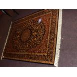 BLUE GROUND KESHAN RUG 1.90 X 1.40