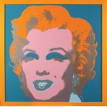 Andy Warhol "Marylin" red, Sunday B. Morning edition, limited edition, framed Pittsburgh 1928 -