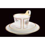 A Bing & Grondahl Holiday collection porcelain set Comprising one cup with plate and a dessert plate