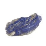 A small lapis lazuli marble piece Dim.: 35x20 cm. 20th century 6,5 gr.