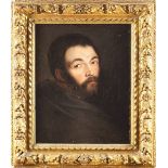 French school "Portrait of a men", oil on canvas, gilt frame early 19th century 48x38 cm.