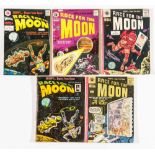 Race For The Moon (1956) 1-4. Strato with 2nd Series No 1 (1962) Top Sellers [vg] (5)