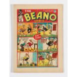 Beano No 14 (1938). Bright, fresh covers, cream pages. Only a few copies known to exist [vfn]