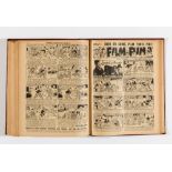 Film Fun (1955) 1824-1876. Complete year in bound volume. Starring Laurel & Hardy, Frankie Howerd,