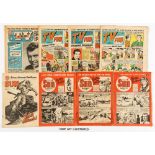 Sun (1958-59) 20 issues between 491-532 and 4 n.n. issues. With T.V. Fun (1953-59) 7, 69, 71, 73, 85