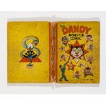 Dandy Monster Comic (1946). Korky and Dandy stars. Faded boards with worn hinges and loose spine,