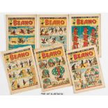 Beano (1952) 494-506, 508 Easter, 510-514, 516, 519, 540 Dennis the Menace front cover appearance