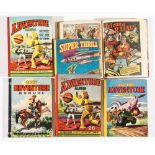 Ajax/Adventure/Okay Annuals 1, 2, 3 (1952-54) with Ace Adventure Annual (1957), Adventure Album (