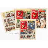 Eagle Vol 8 (1957) 1-52 complete year. Dan Dare in Rogue Planet and Reign of The Robots. The Happy