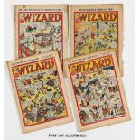 Wizard (1945-46) 35 issues between 1071-1120. Wilson stories. Some worn spines and ragged edges.