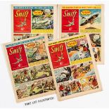 Swift Vol 4 (1957) 1-52. Complete year starring Tarna, Jungle Boy by Harry Bishop, Robin Hood by