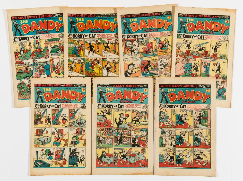 Dandy (1948-49) 377, 379-382, 400, 401. First Slave of The Magic Lamp by Fred Sturrock. 382, 400 [