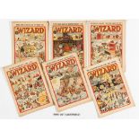 Wizard (1949) 1197-1246. Complete year, some issues fortnightly. With The Truth about Wilson [vg/fn]