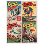 Captain Marvel Jr (1944-45) 24, 25, 27, 28 [fn-/fn+] (4)