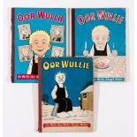 Oor Wullie Book (1957, 1961, 1967) [vg-/vg+] (3)