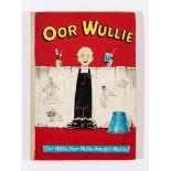 Oor Wullie Book (1959) Paintin' the fence. Scarce hardback D.C. Thomson file copy. Bright boards,