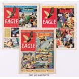 Eagle Vol. 5 (1954) 1-17, 19-53. Starring Dan Dare in Operation Saturn and Prisoners Of Space [fn-/