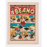 Beano No 21 (1938). First Christmas issue. First Pansy Potter by Hugh McNeill and first appearance