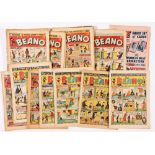 Beano (1956) 705-710, 713, 716, 717 (with Rover, Wizard flier), 718-734, 737, 739-741, 743, 744,