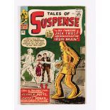 Tales Of Suspense 45 (1963). Good cover gloss. Marvel edge chipping. Previous owner neat 'SFJ'