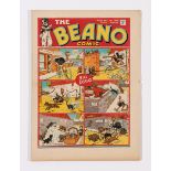 Beano No 20 (1938). Bright, fresh covers, cream pages. Only a few copies known to exist [vfn]