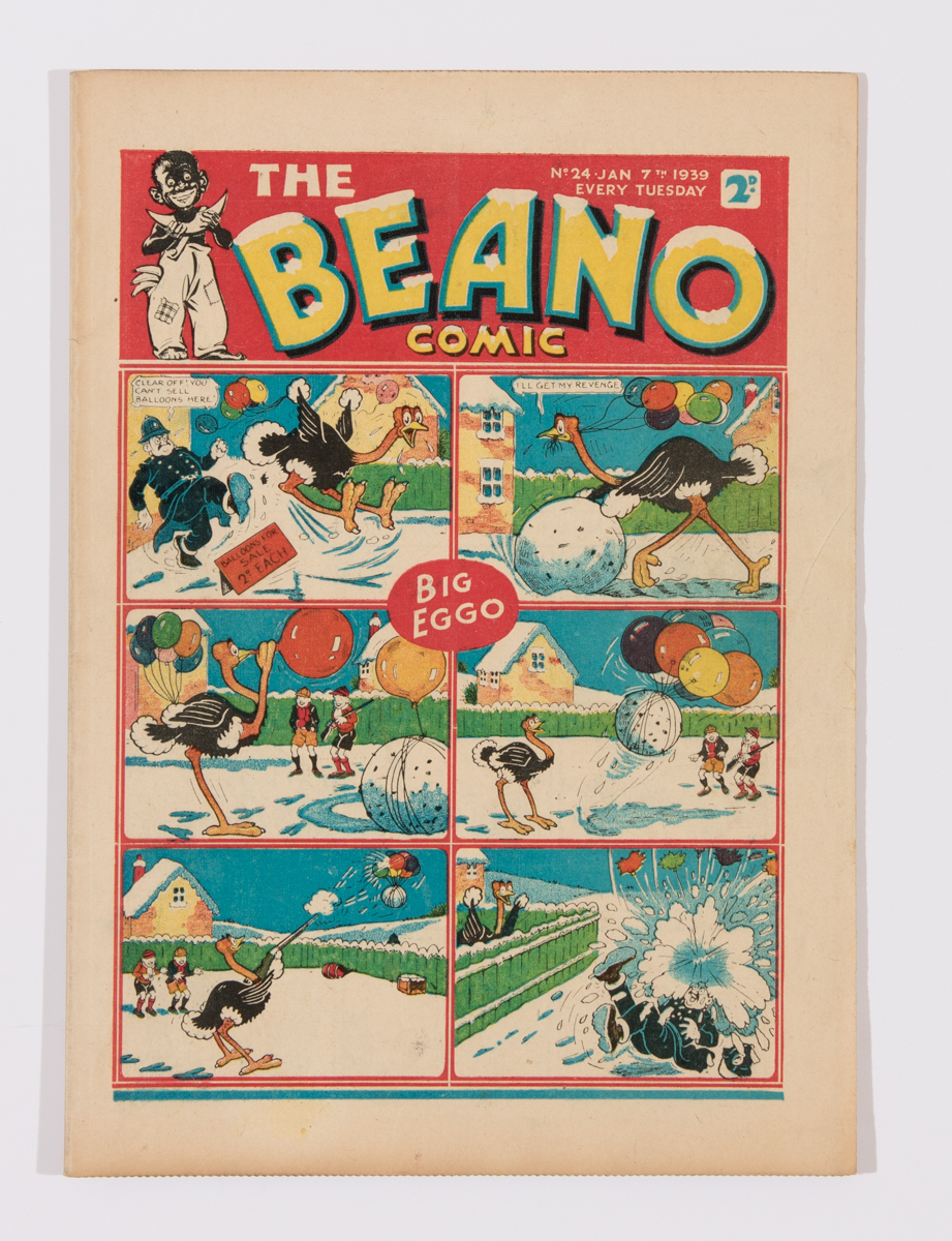 Beano No 24 (1939). Bright, fresh covers, cream pages. Rare [vfn-]