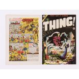 The Thing! 17 (1954). Ditko cover, last issue. High cover gloss, cream pages [vfn]