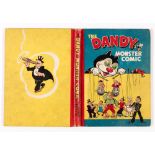 Dandy Monster Comic (1948). Korky the Puppeteer. Bright boards and spine, light/medium corner and