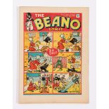 Beano No 17 (1938). Bright fresh covers, cream pages, slight creasing to 2 interior pages. Only a