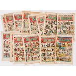 Beano (1948) 327-335, 337, 339, 340, 343, 344, 347, 348, 350, 351 (incl first Biffo cover, April